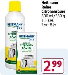 Heitmann pure reine Citronensäure flüssig