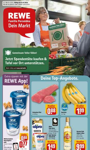 Prospekte REWE - 7.10.2024 - 12.10.2024.