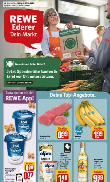 Prospekte REWE - 7.10.2024 - 12.10.2024.