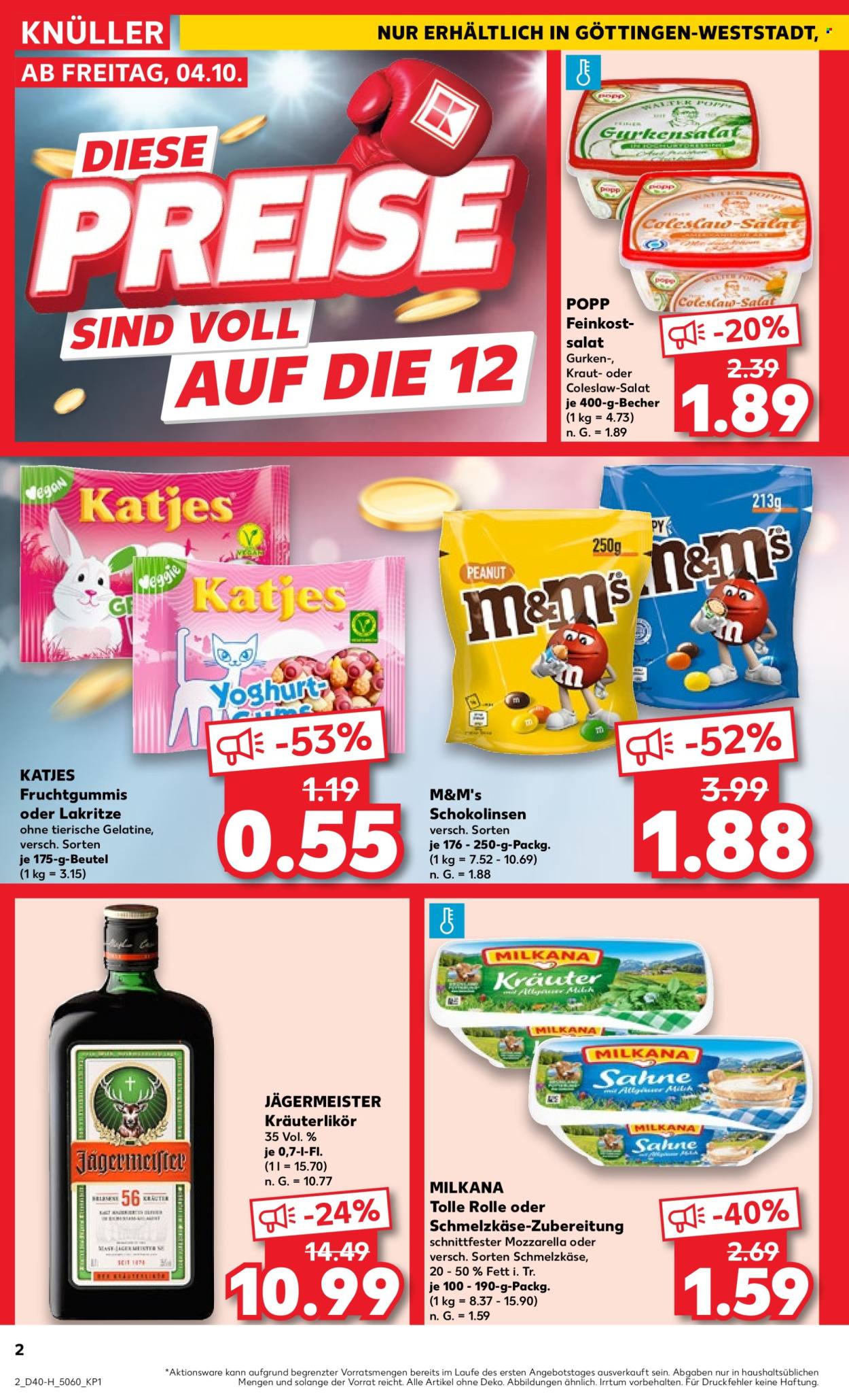 Prospekte Kaufland - 4.10.2024 - 9.10.2024. Seite 2