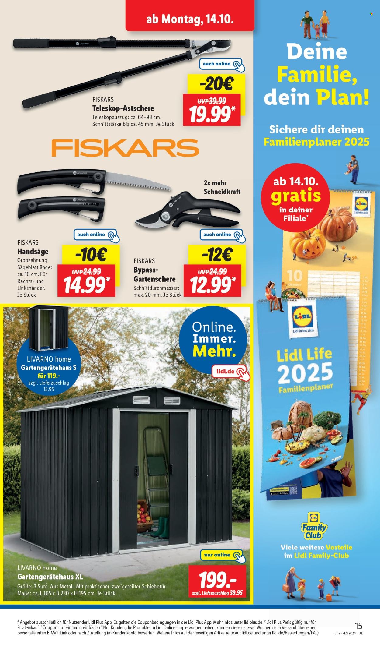 Prospekte Lidl - 14.10.2024 - 19.10.2024. Seite 19