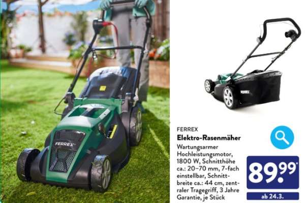 FERREX Elektro-Rasenmäher