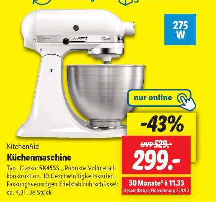 KitchenAid Küchenmaschine