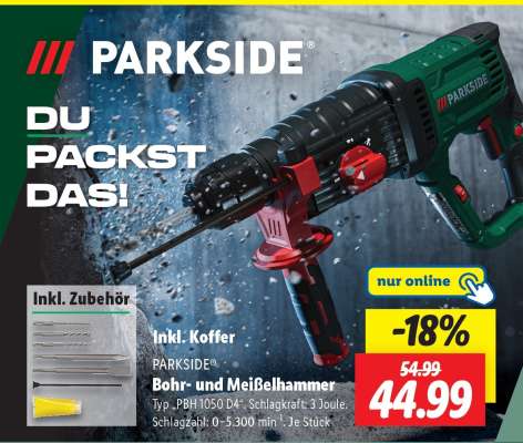 PARKSIDE® Bohr- und Meißelhammer