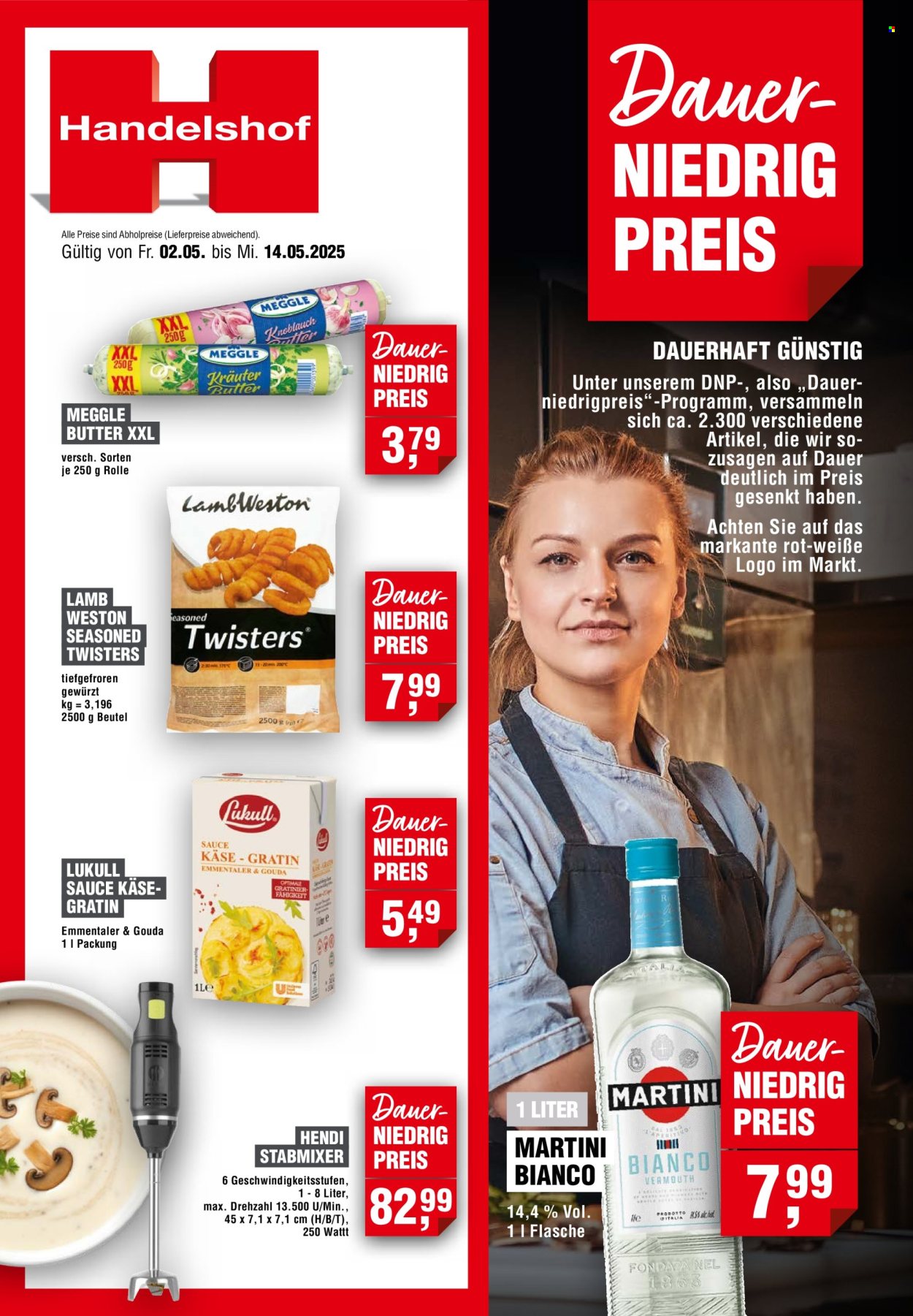 Handelshof Prospekte  - 2.05.2025 - 14.05.2025. Seite 1
