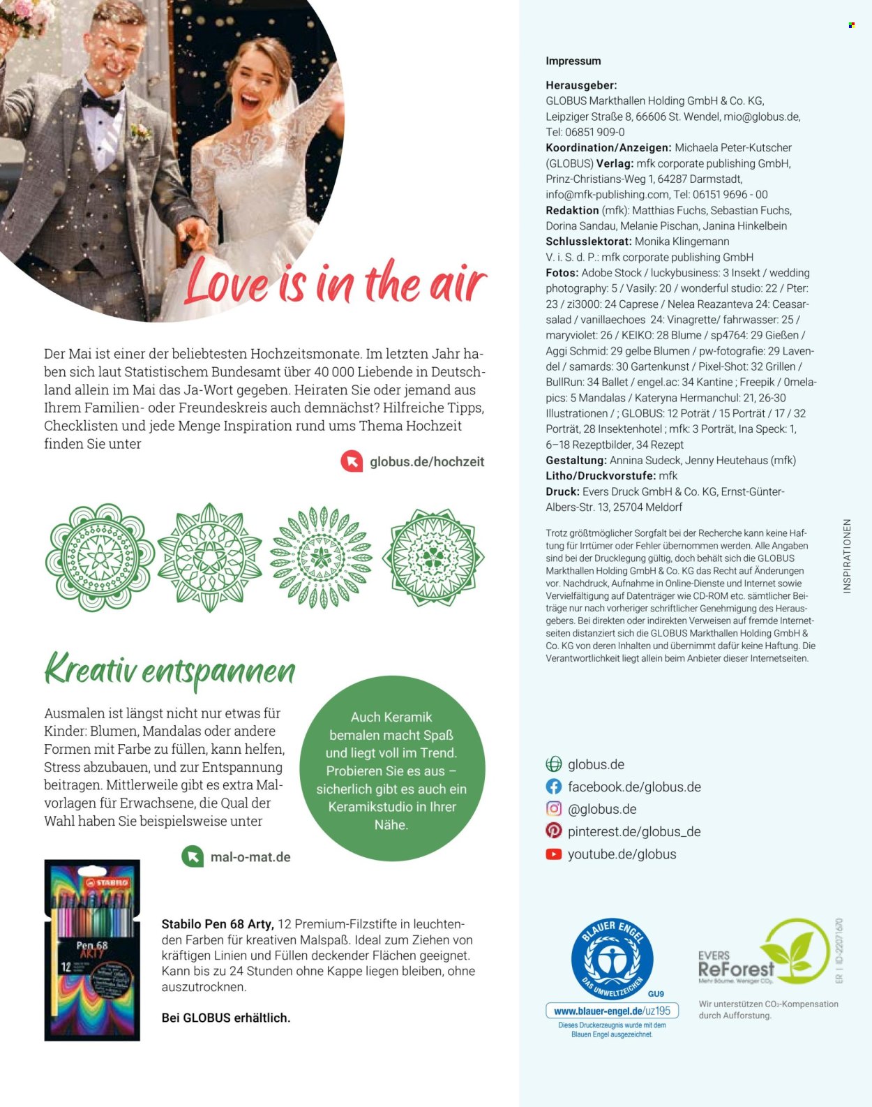 Globus Prospekte  - 8.05.2025 - 31.05.2025. Seite 1