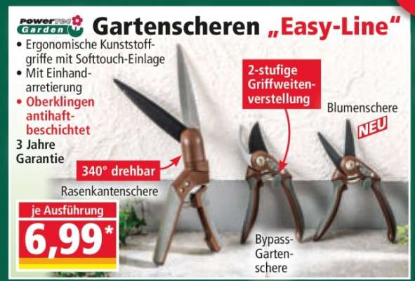 Gartenscheren „Easy-Line“