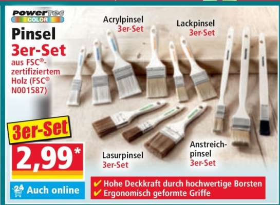 Pinsel 3er-Set