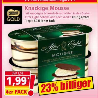 Knackige Mousse