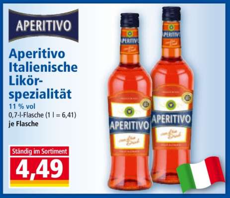 Aperitivo Italienische Likörspezialität