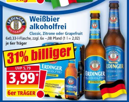 Weißbier alkoholfrei