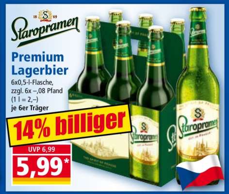 Staropramen Premium Lagerbier