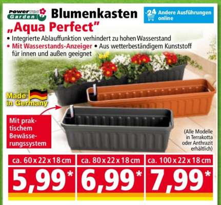 Blumenkasten „Aqua Perfect”