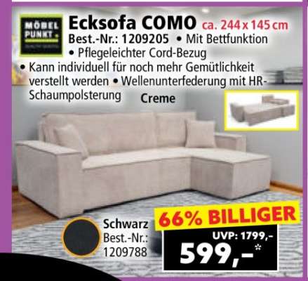 Ecksofa COMO