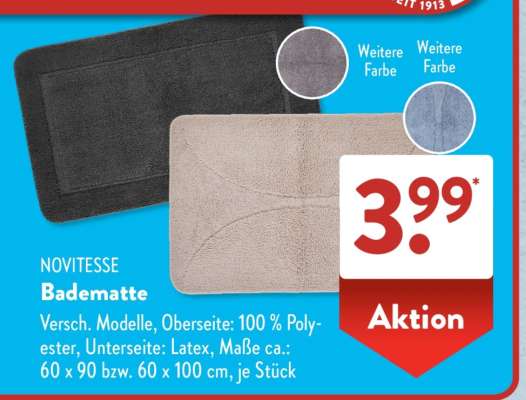 NOVITESSE Badematte