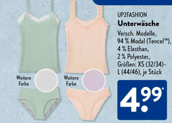 UP2FASHION Unterwäsche