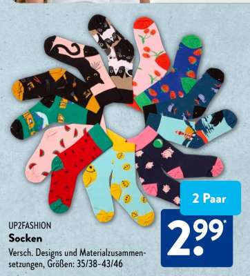 UP2FASHION Socken