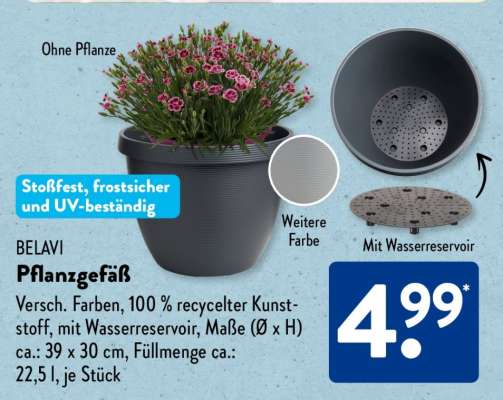 BELAVI Pflanzgefäß