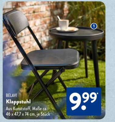 BELAVI Klappstuhl