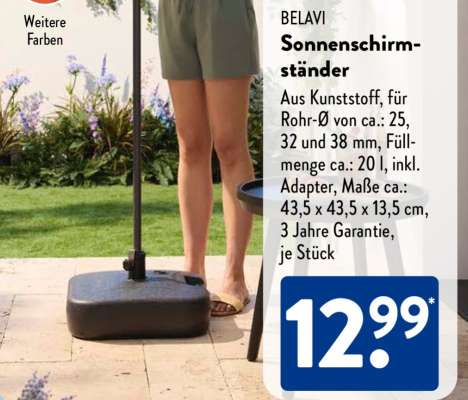 BELAVI Sonnenschirmständer