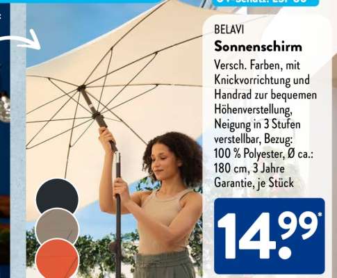 BELAVI Sonnenschirm