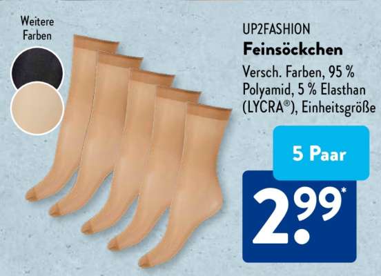 UP2FASHION Feinsöckchen