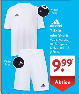 ADIDAS T-Shirt oder Shorts