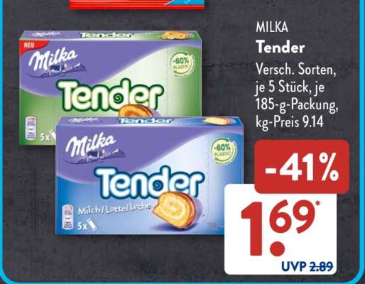 MILKA Tender