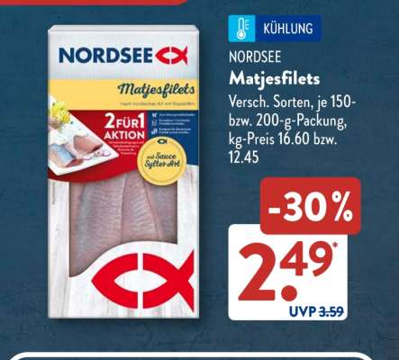 NORDSEE Matjesfilets