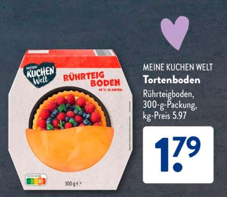 MEINE KUCHEN WELT Tortenboden