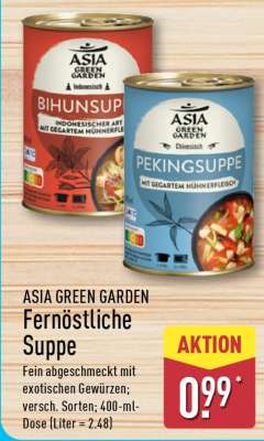 ASIA GREEN GARDEN Fernöstliche Suppe