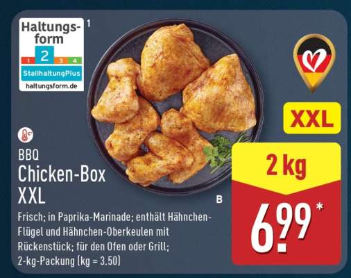 BBQ Chicken-Box XXL