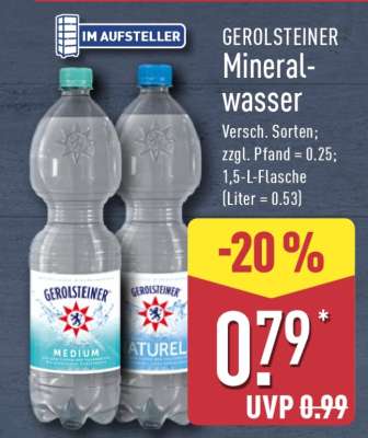 Gerolsteiner Mineralwasser