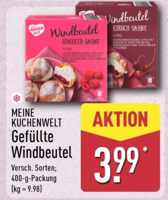 MEINE KUCHENWELT Gefüllte Windbeutel