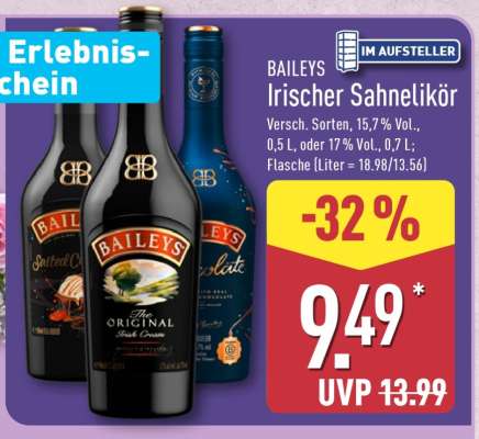 BAILEYS Irischer Sahnelikör