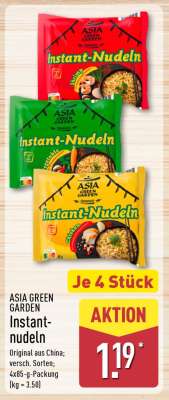ASIA GREEN GARDEN Instant-Nudeln