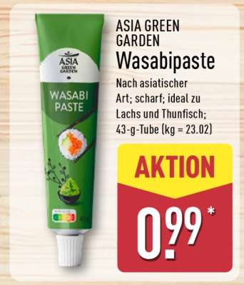 ASIA GREEN GARDEN Wasabipaste