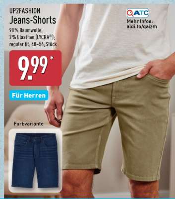 UP2FASHION Jeans-Shorts