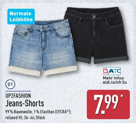 Jeans-Shorts