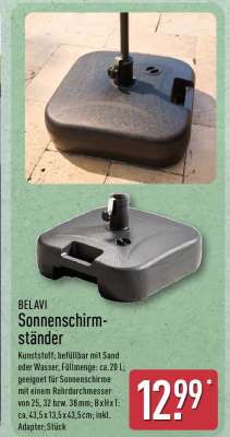 BELAVI Sonnenschirmständer