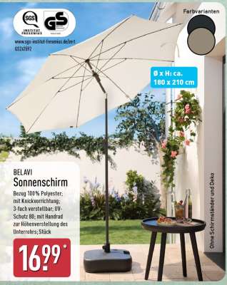 BELAVI Sonnenschirm