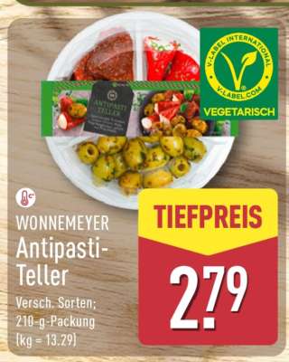 WONNEMEYER Antipasti-Teller