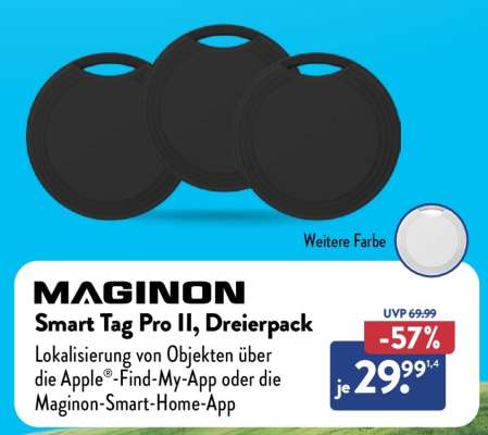 MAGINON Smart Tag Pro II, Dreierpack