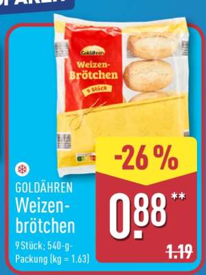 GOLDÄHREN Weizenbrötchen