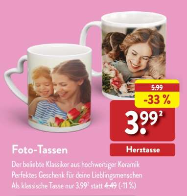 Foto-Tassen