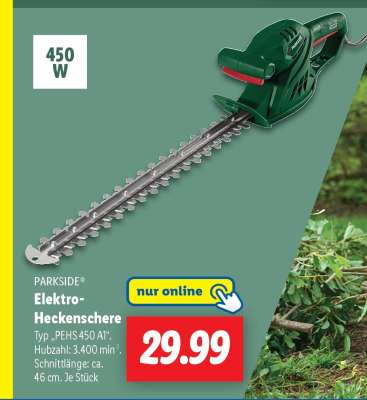 PARKSIDE® Elektro-Heckenschere