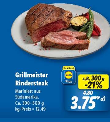 Grillmeister Rindersteak