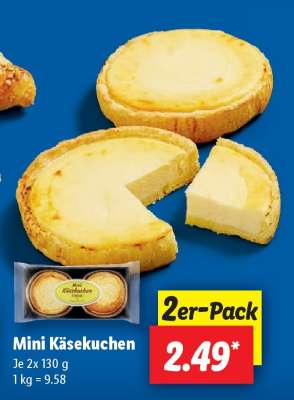 Mini Käsekuchen