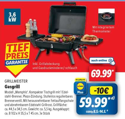 GRILLMEISTER Gasgrill