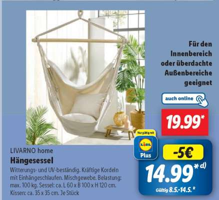 LIVARNO home Hängesessel